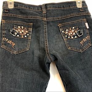 🍌CLEARANCE—EUC MIAMI j-clar Juniors SZ 3/4 jeans